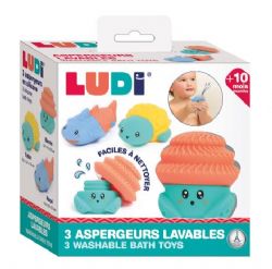 LUDI - 3 ASPERGEURS LAVABLES AQUACOPAINS